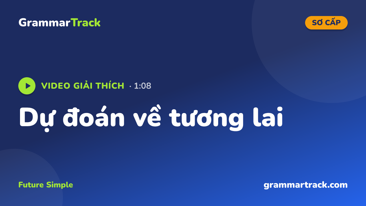 Dự đoán về tương lai