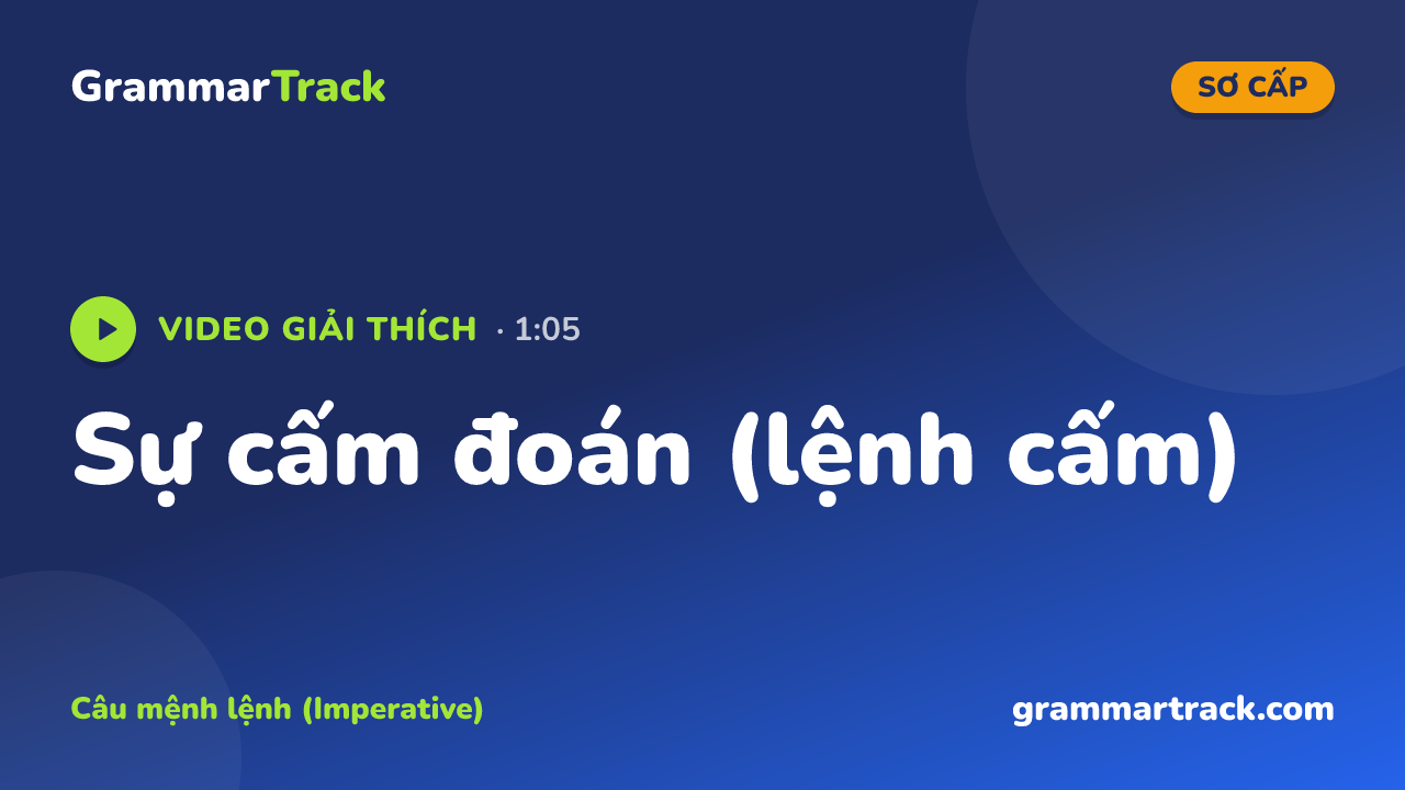 Sự cấm đoán (lệnh cấm)