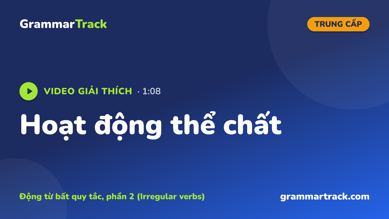Hoạt động thể chất