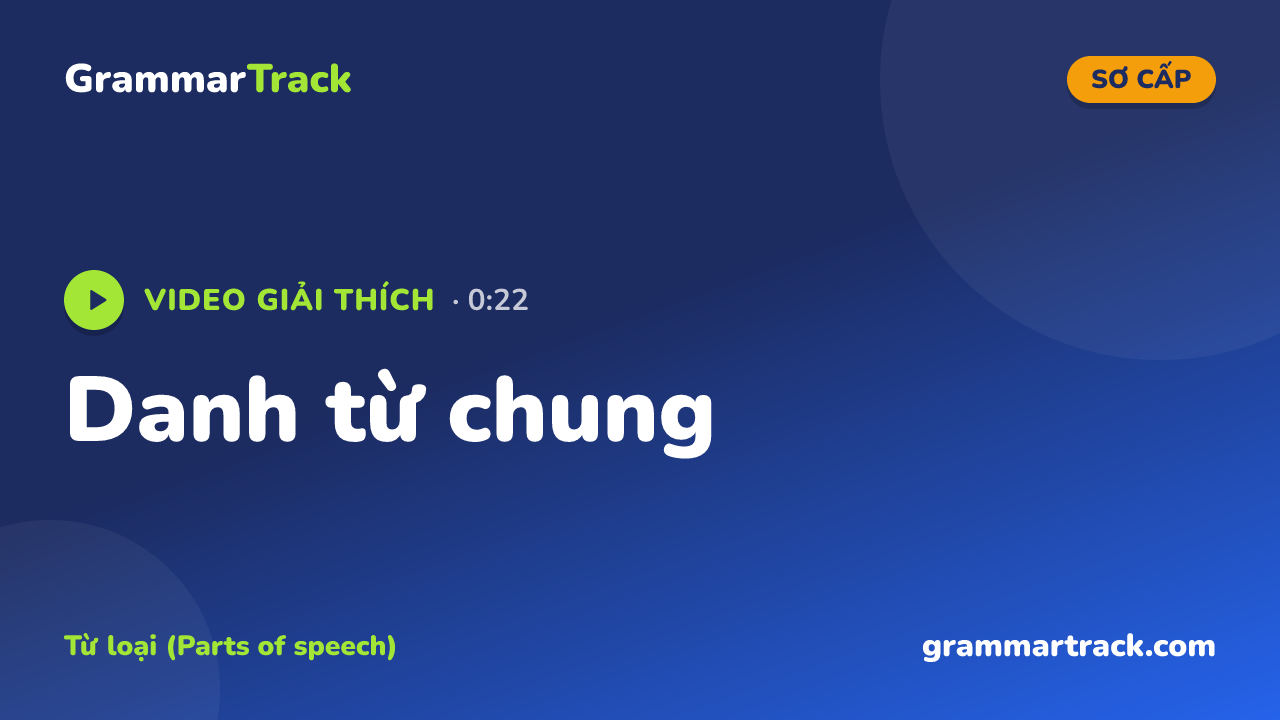 Danh từ chung