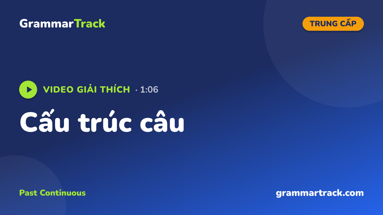 Cấu trúc câu