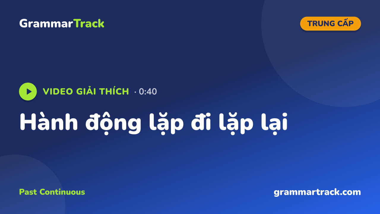 Hành động lặp đi lặp lại
