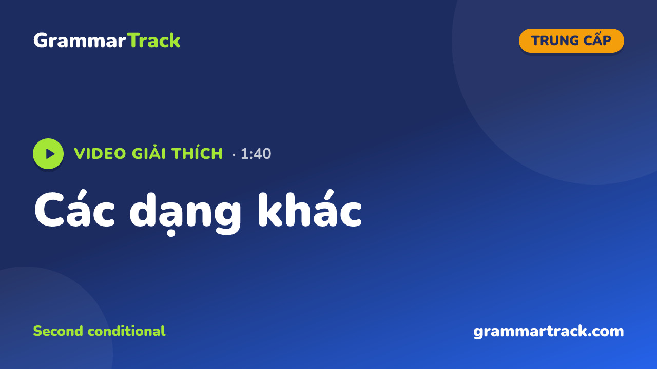 Các dạng khác