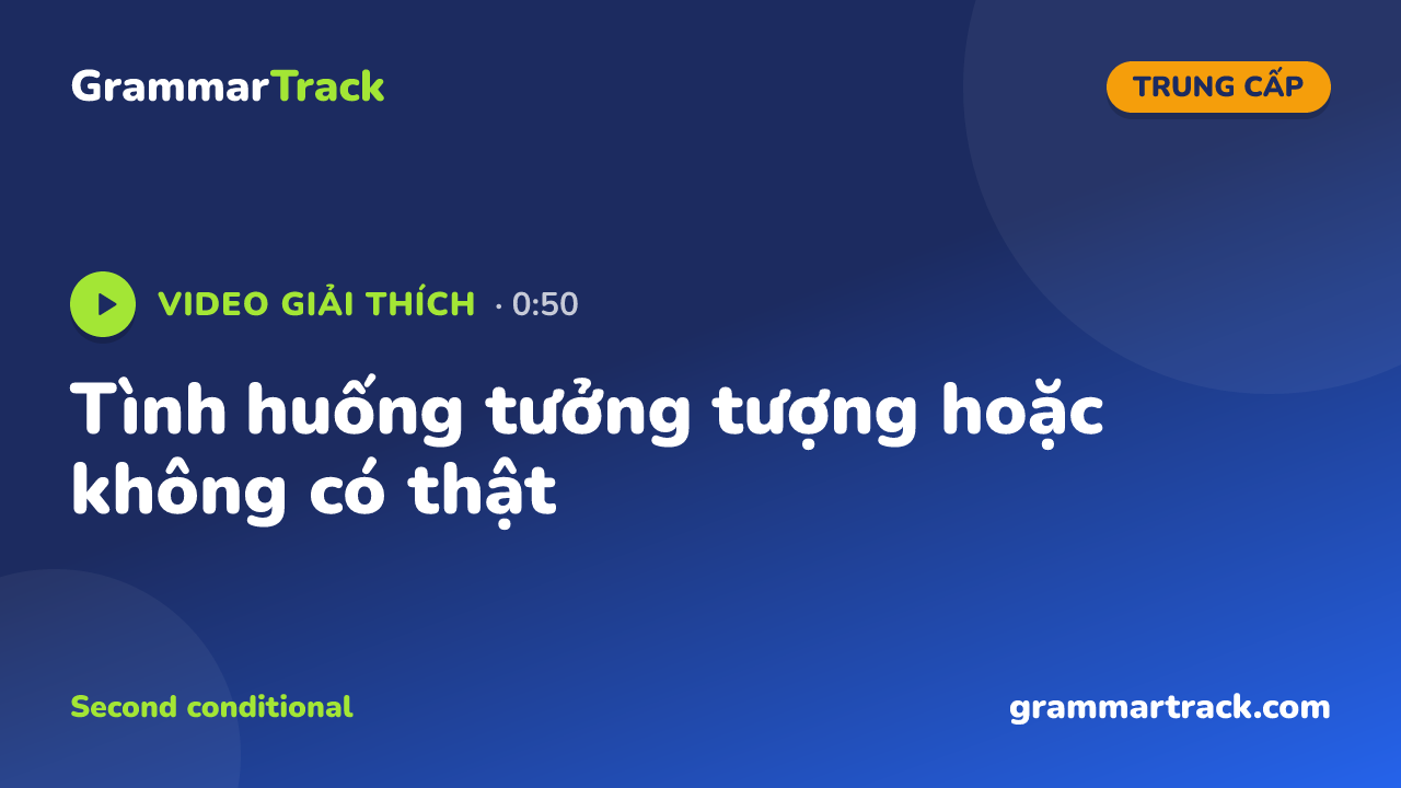 Tình huống tưởng tượng hoặc không có thật