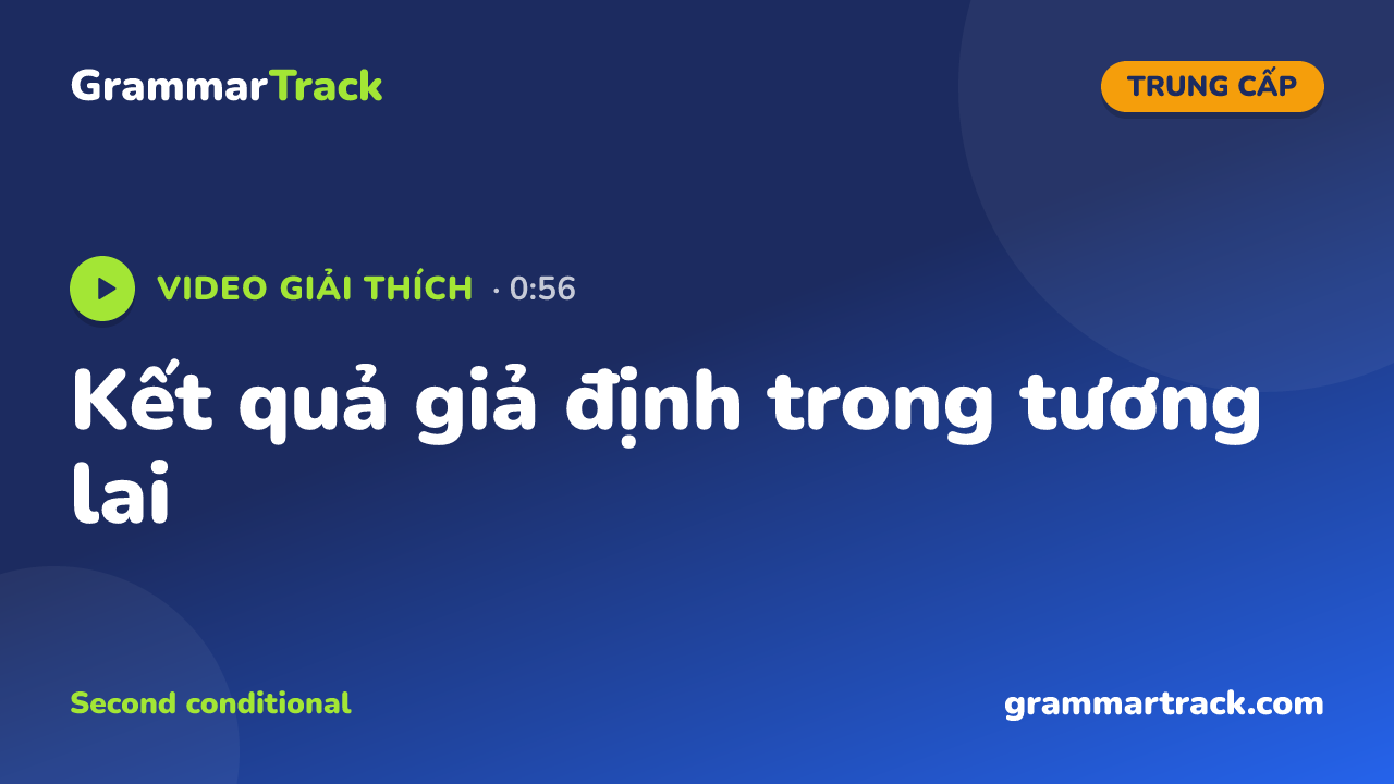 Kết quả giả định trong tương lai