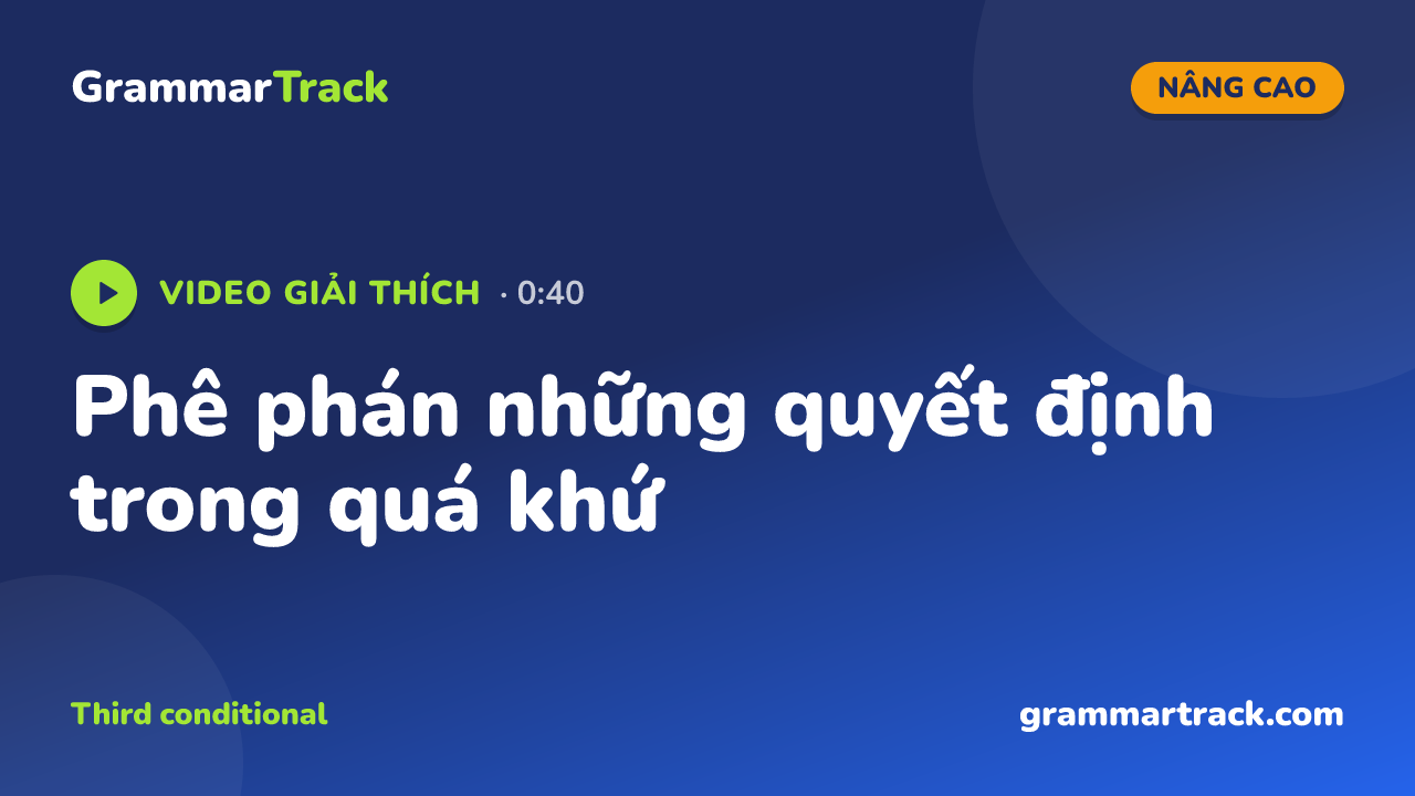 Phê phán những quyết định trong quá khứ