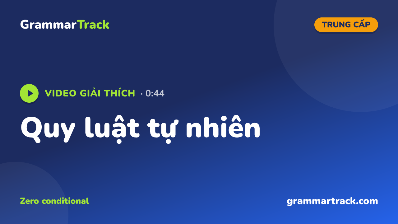 Quy luật tự nhiên
